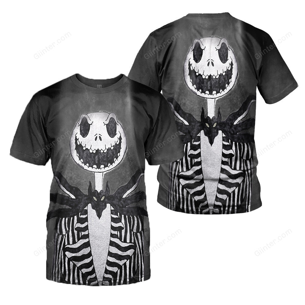 3D All Over Printed Jack Skellington Clothes 14