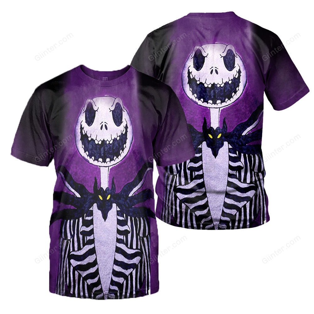 3D All Over Printed Jack Skellington Clothes 14