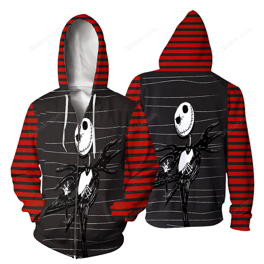 3D All Over Printed Jack Skellington Clothes 22