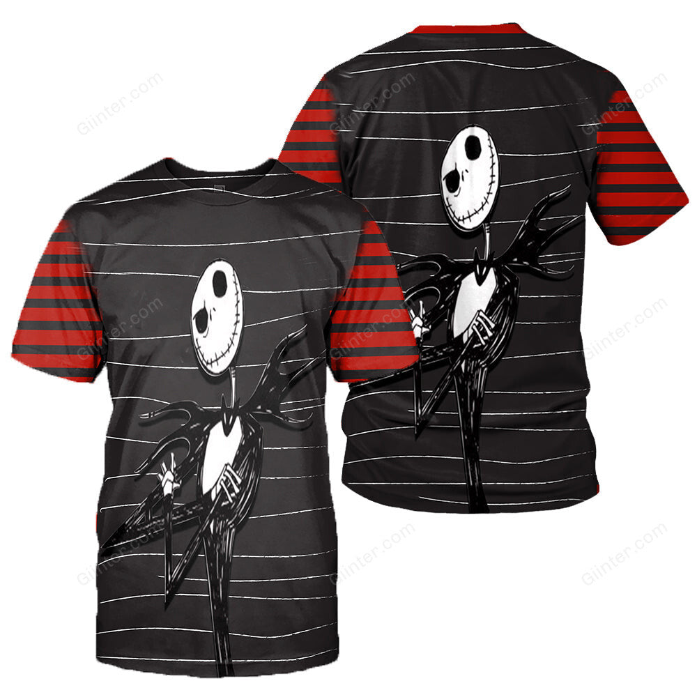 3D All Over Printed Jack Skellington Clothes 22