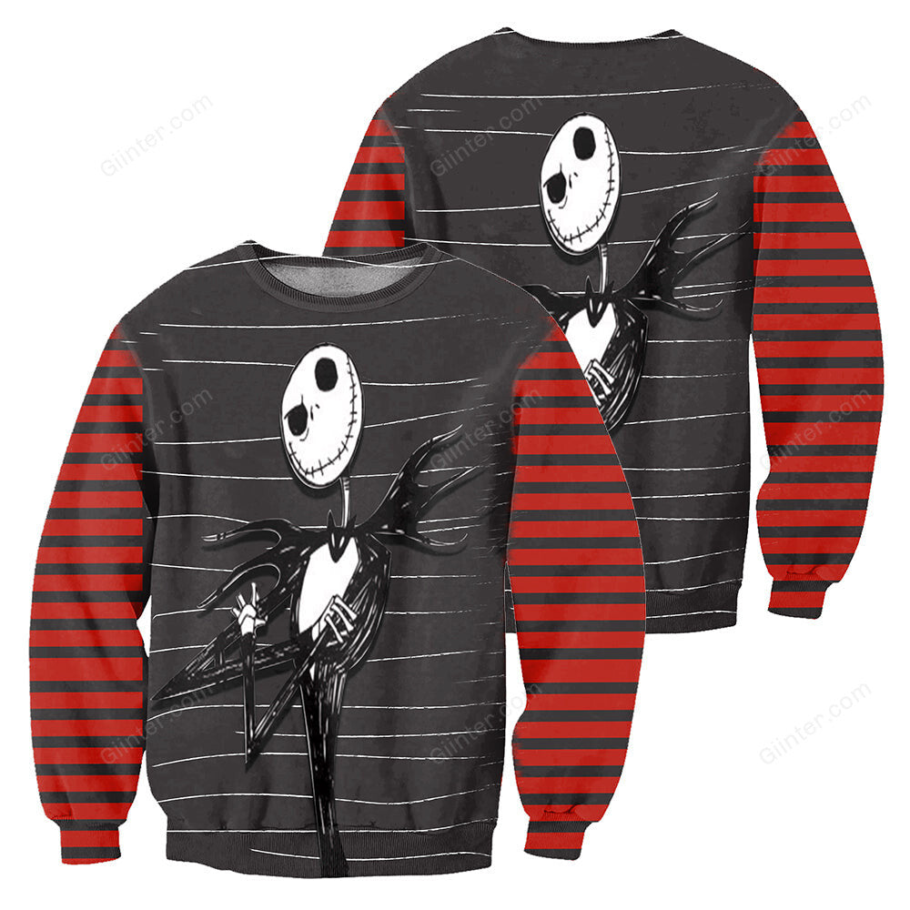 3D All Over Printed Jack Skellington Clothes 22