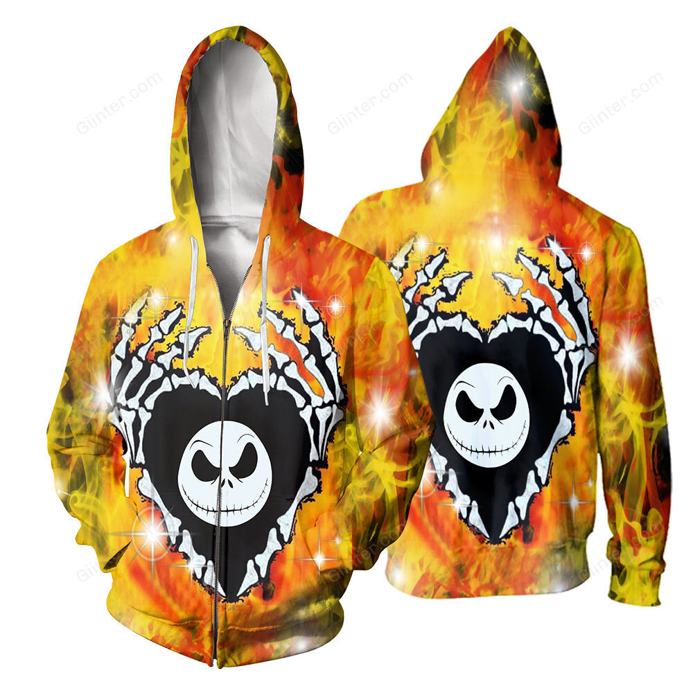3D All Over Printed Jack Skellington Clothes 25