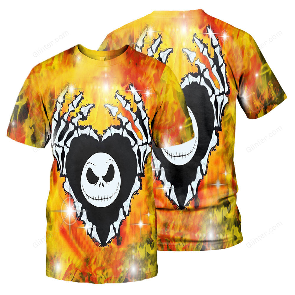 3D All Over Printed Jack Skellington Clothes 25