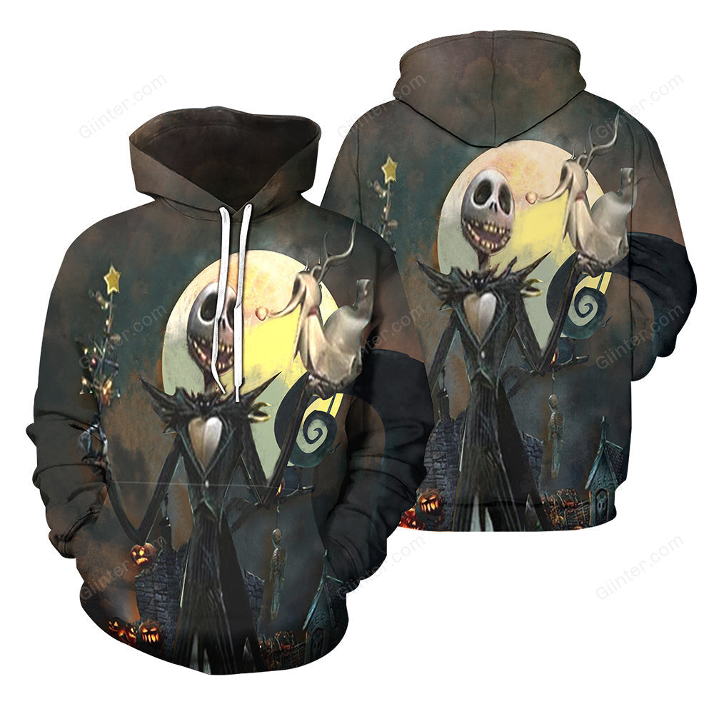 3D All Over Printed Jack Skellington Clothes 26