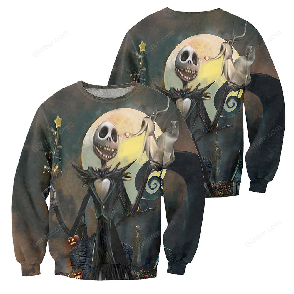 3D All Over Printed Jack Skellington Clothes 26