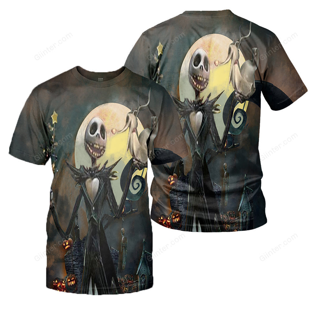 3D All Over Printed Jack Skellington Clothes 26
