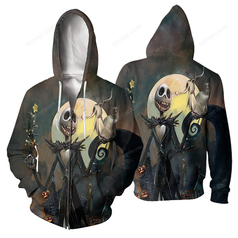 3D All Over Printed Jack Skellington Clothes 26