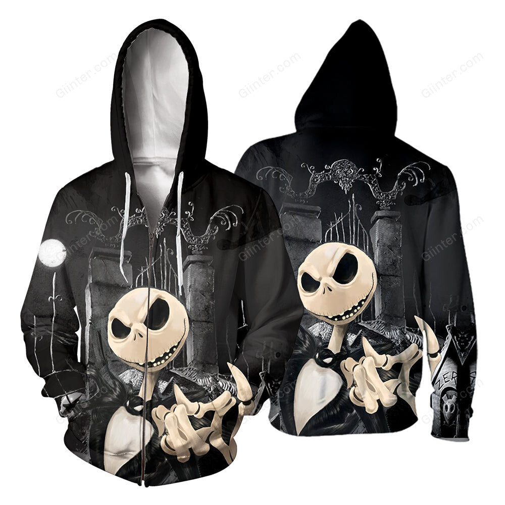 3D All Over Printed Jack Skellington Clothes 32