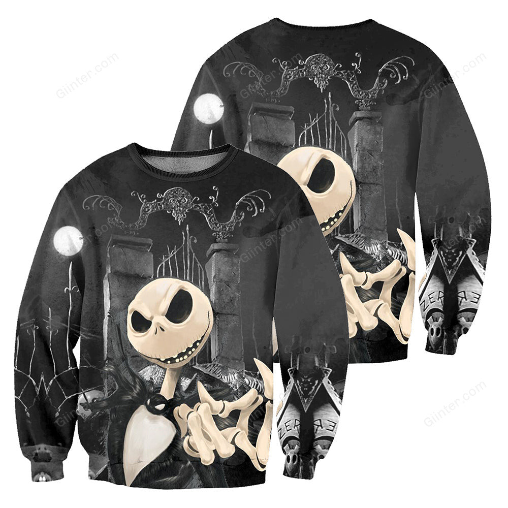 3D All Over Printed Jack Skellington Clothes 32