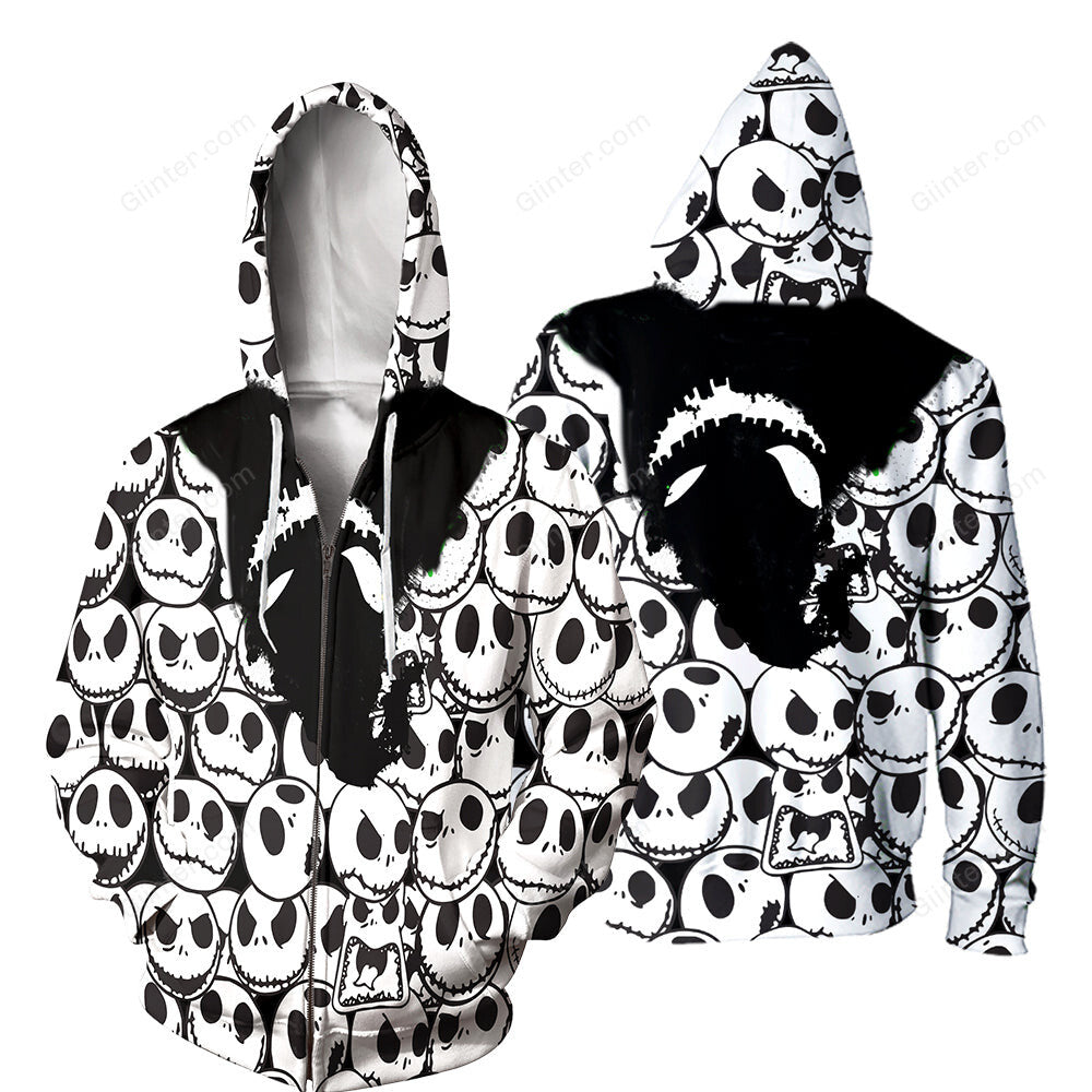 3D All Over Printed Jack Skellington Clothes 35