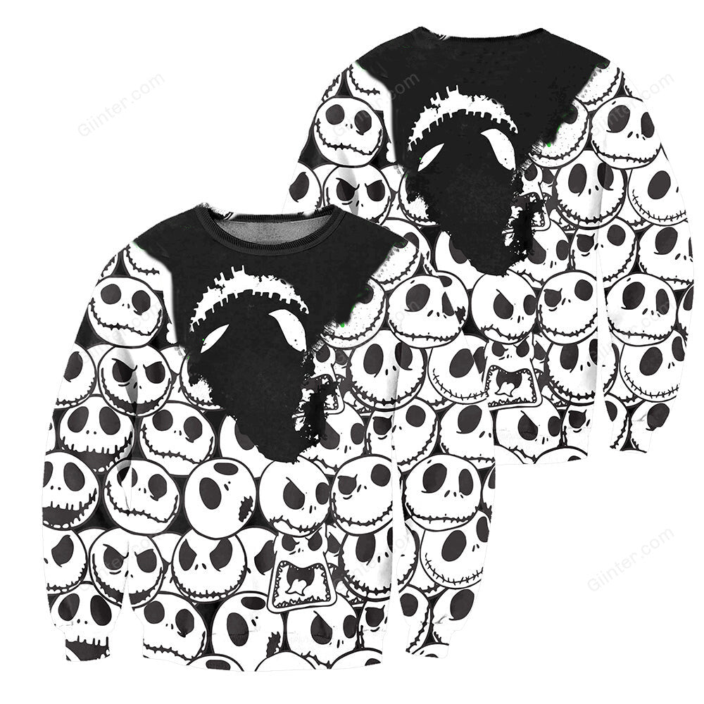 3D All Over Printed Jack Skellington Clothes 35