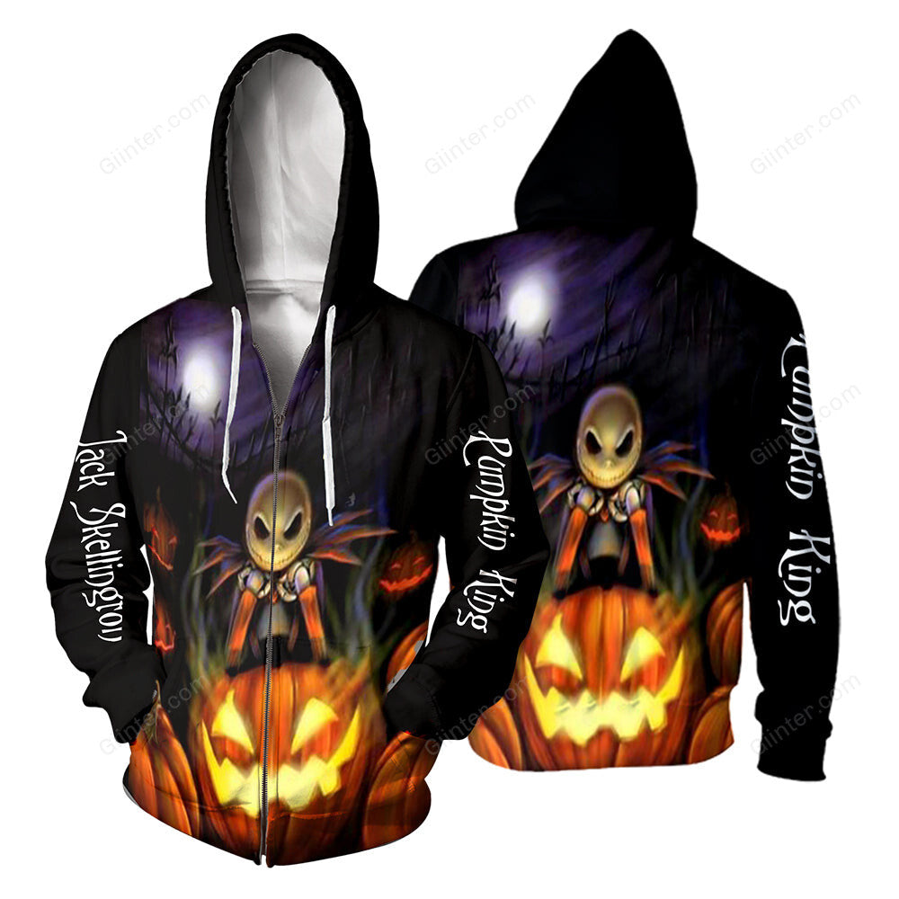 3D All Over Printed Jack Skellington Clothes 36