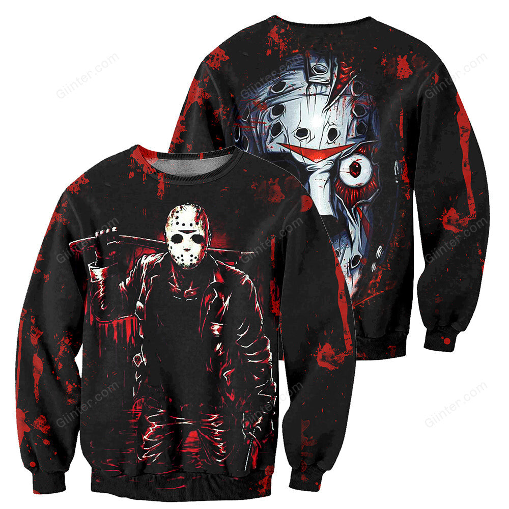 3D All Over Printed Jason Voorhees Clothes 06