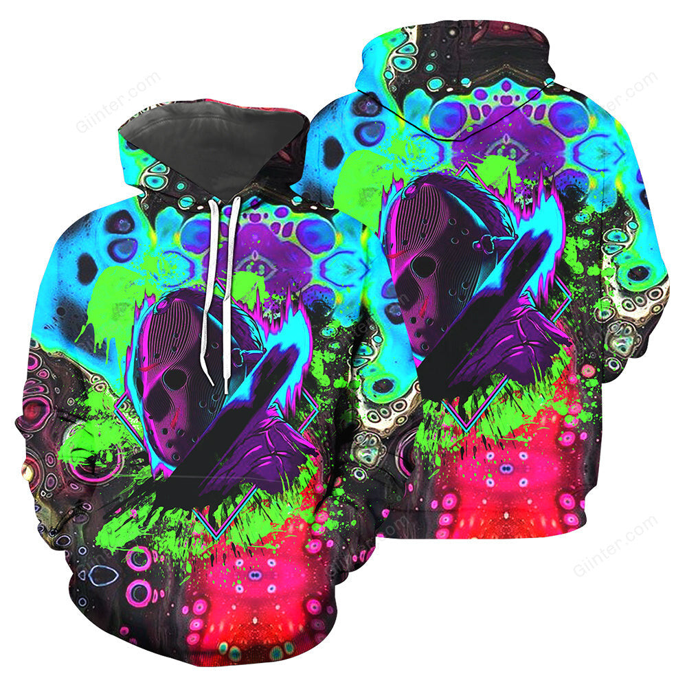 3D All Over Printed Jason Voorhees Clothes 07