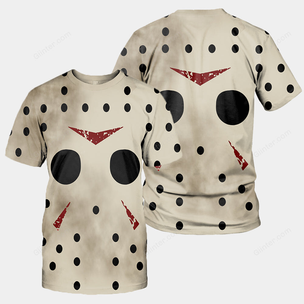 3D All Over Printed Jason Voorhees Friday The 13th Clothes 02