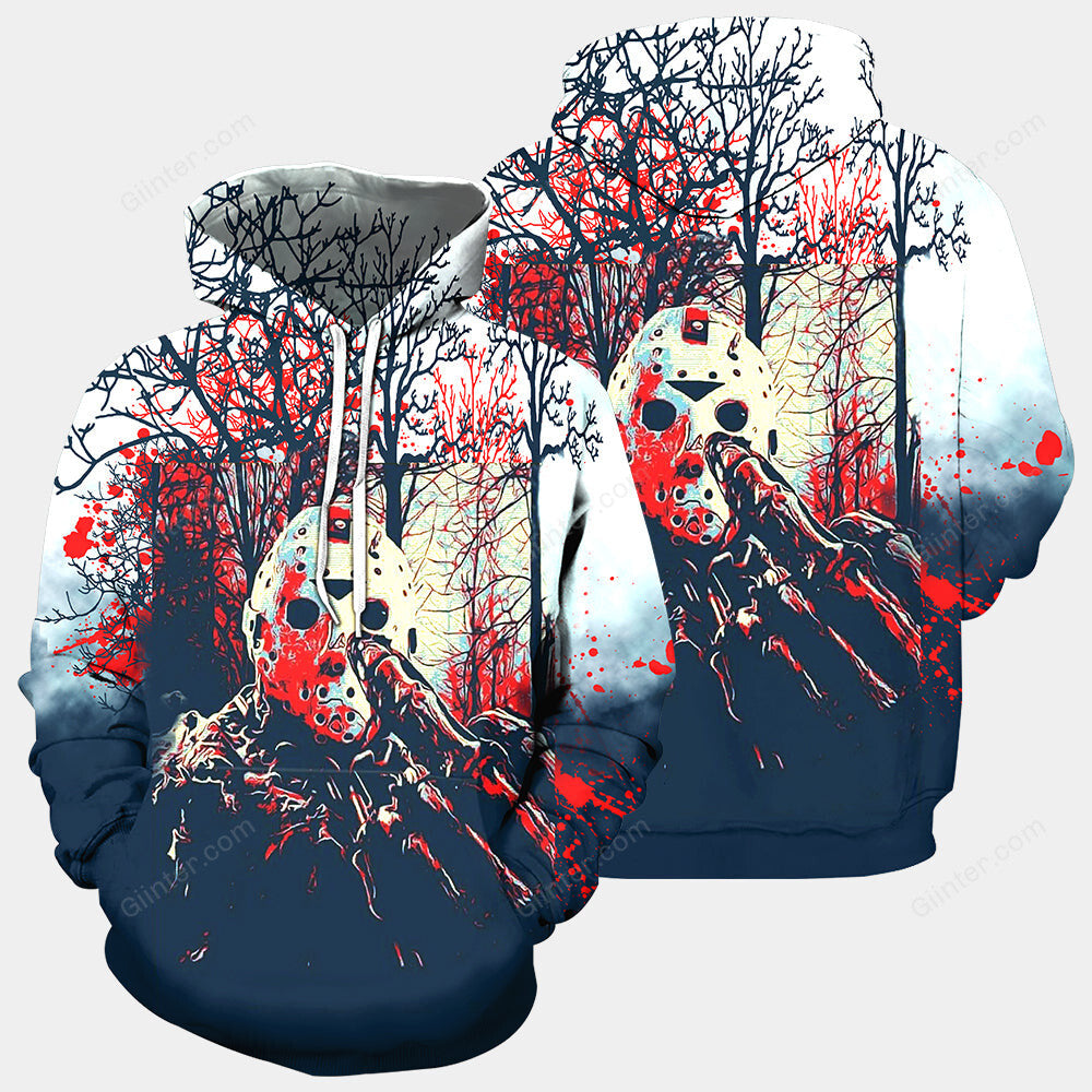 3D All Over Printed Jason Voorhees Friday The 13th Clothes 05