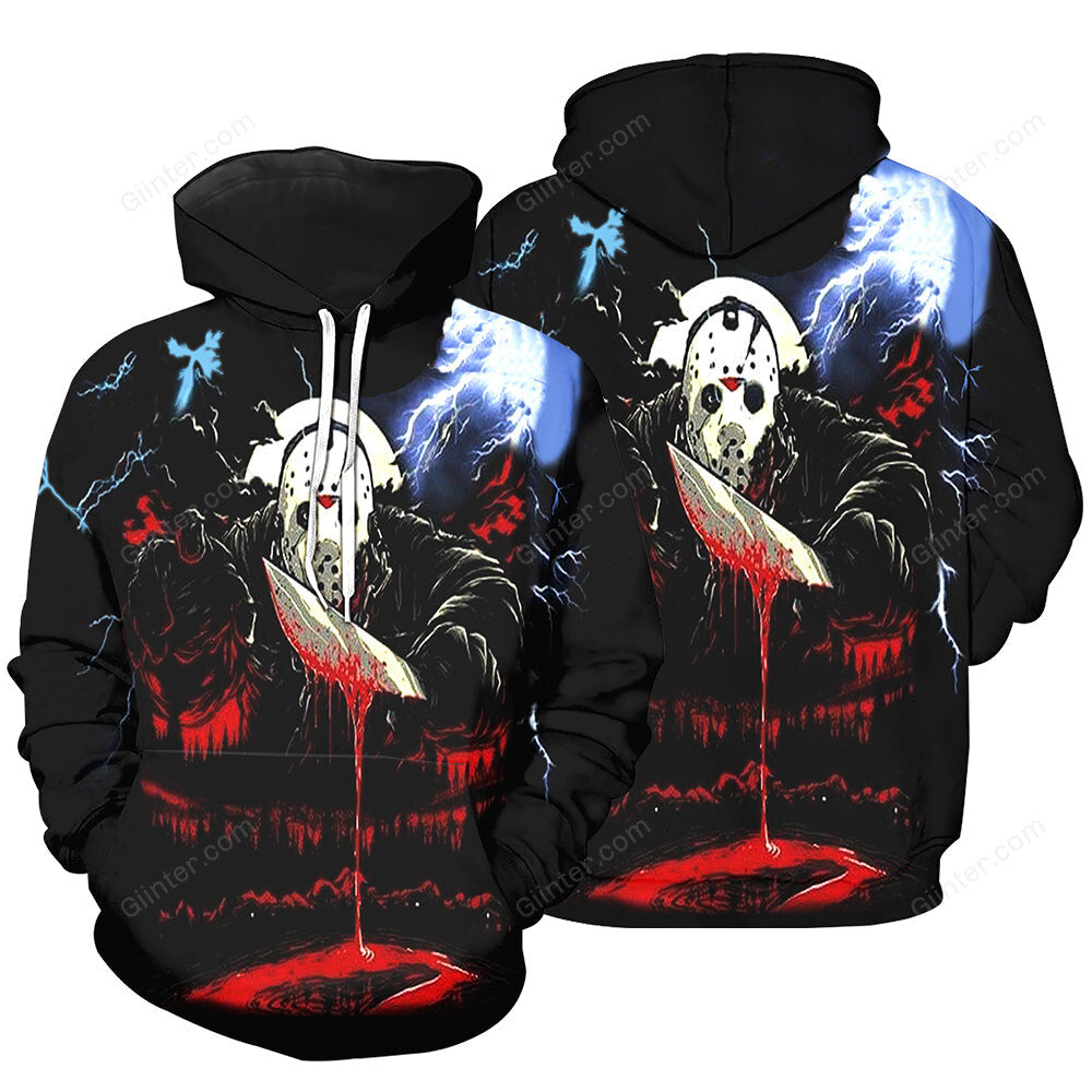 3D All Over Printed Jason Voorhees Friday The 13th Clothes 09