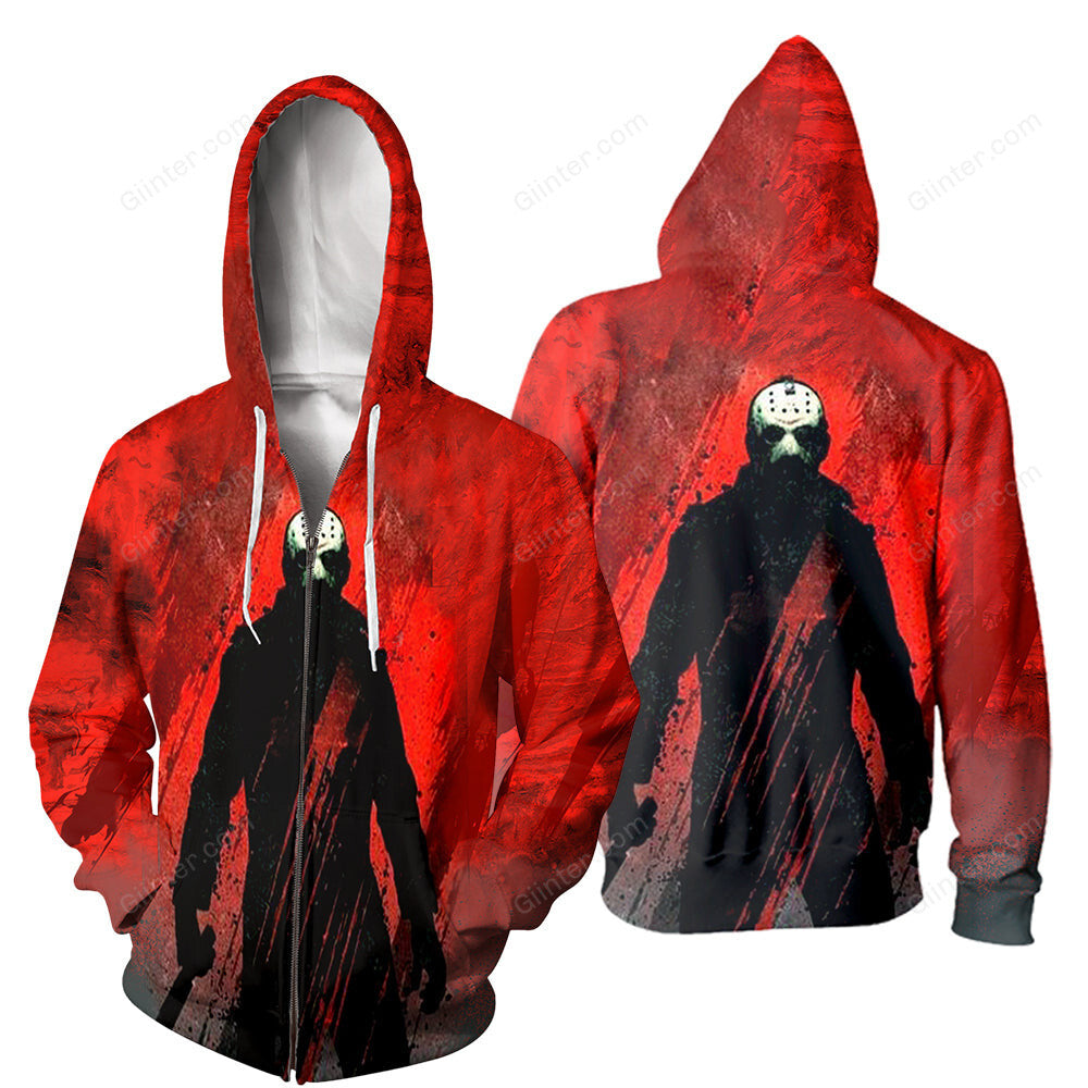 3D All Over Printed Jason Voorhees Friday The 13th Clothes 15