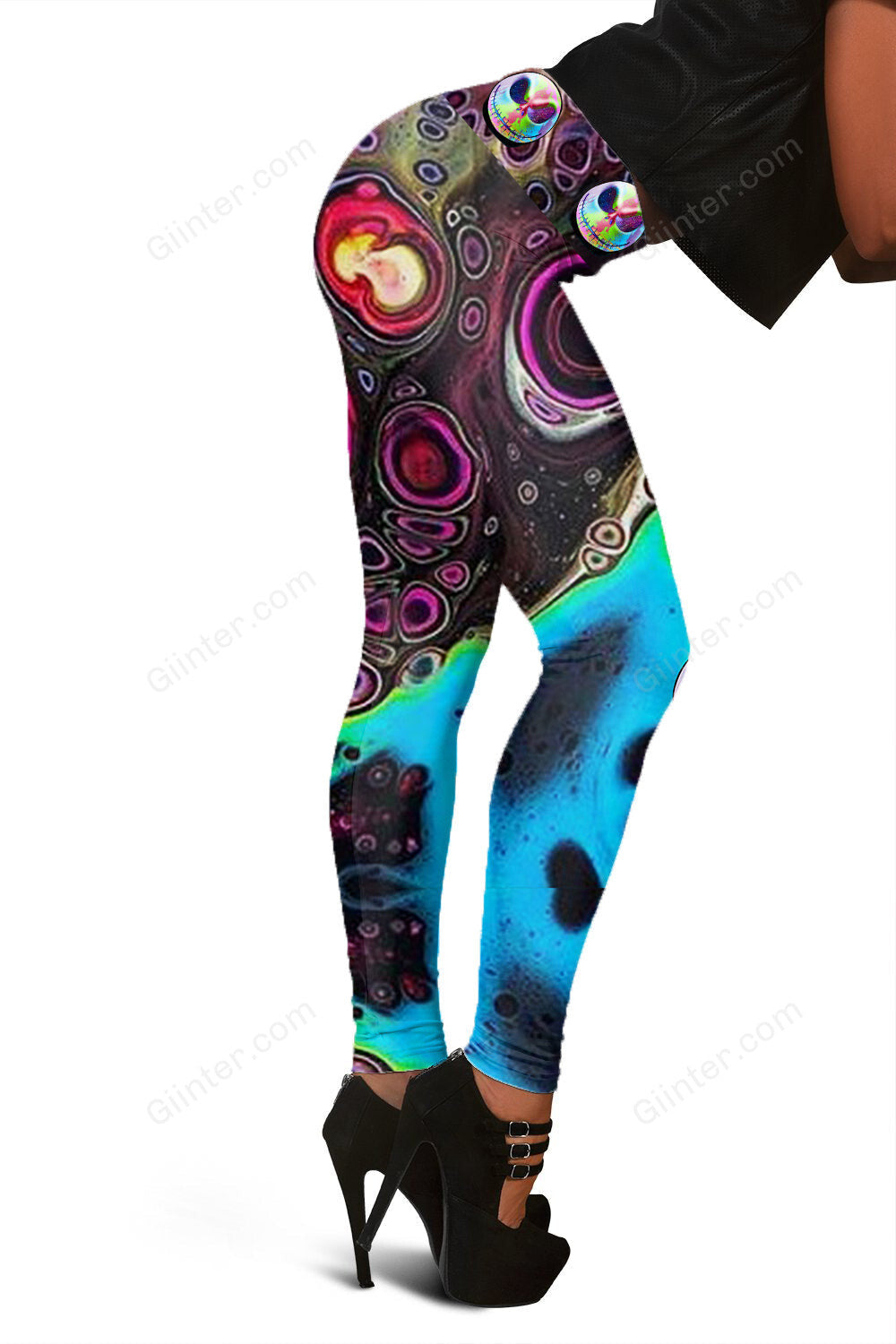 3D All Over Printed Leggings - Jack Skellington 01