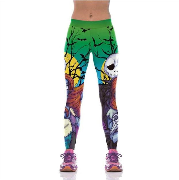 3D ALL OVER PRINTED LEGGINGS - JACK&SHALLY