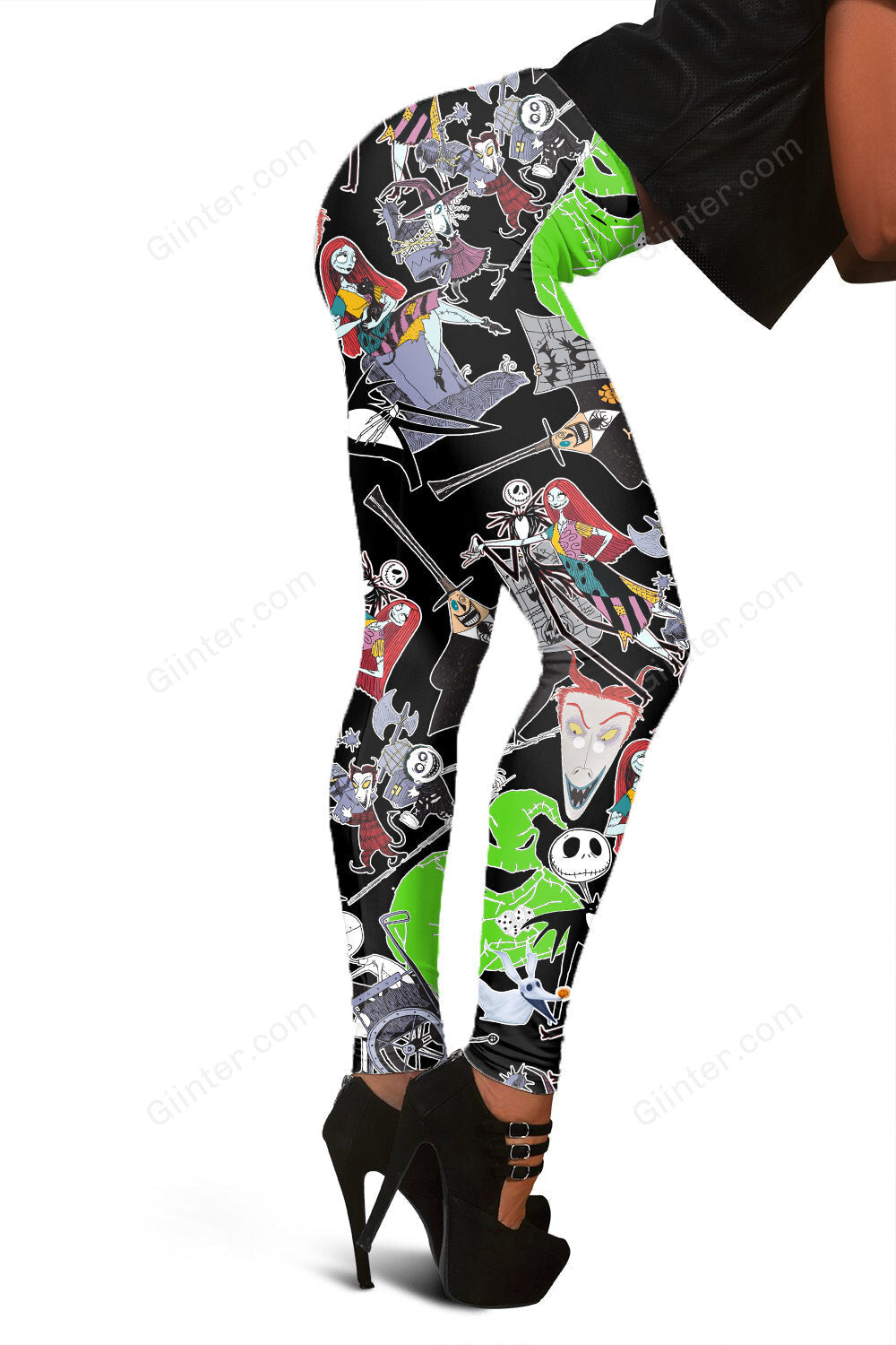 3D All Over Printed Leggings - The NBC's Characters