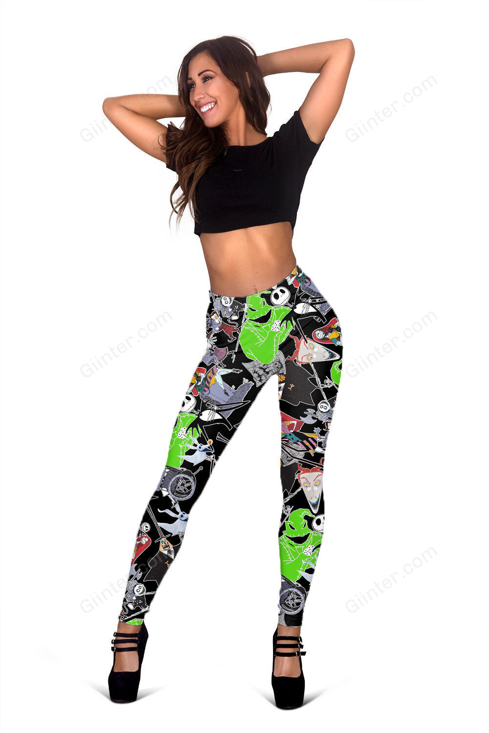 3D All Over Printed Leggings - The NBC's Characters