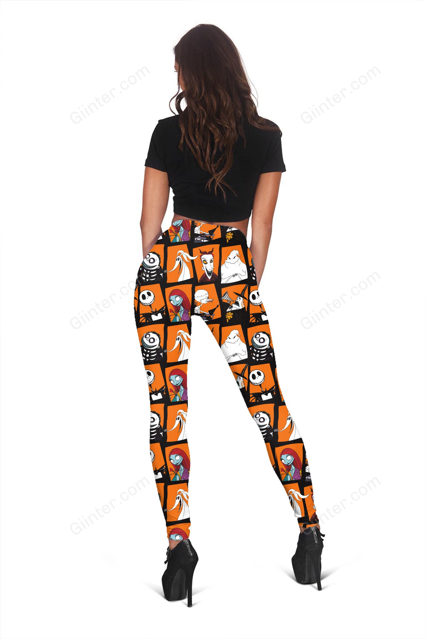 3D ALL OVER PRINTED LEGGINGS - The Nightmare Before Christmas