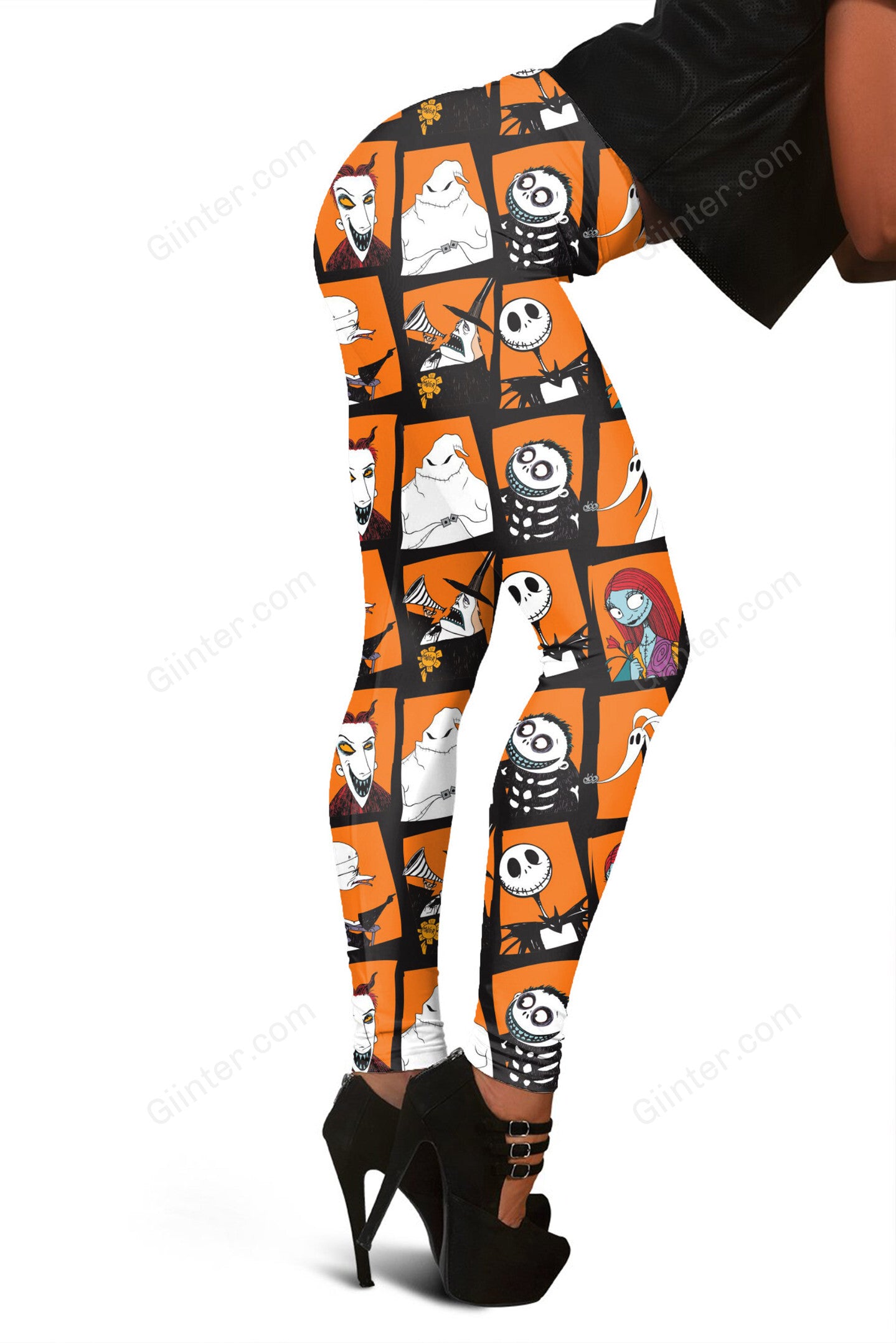 3D ALL OVER PRINTED LEGGINGS - The Nightmare Before Christmas