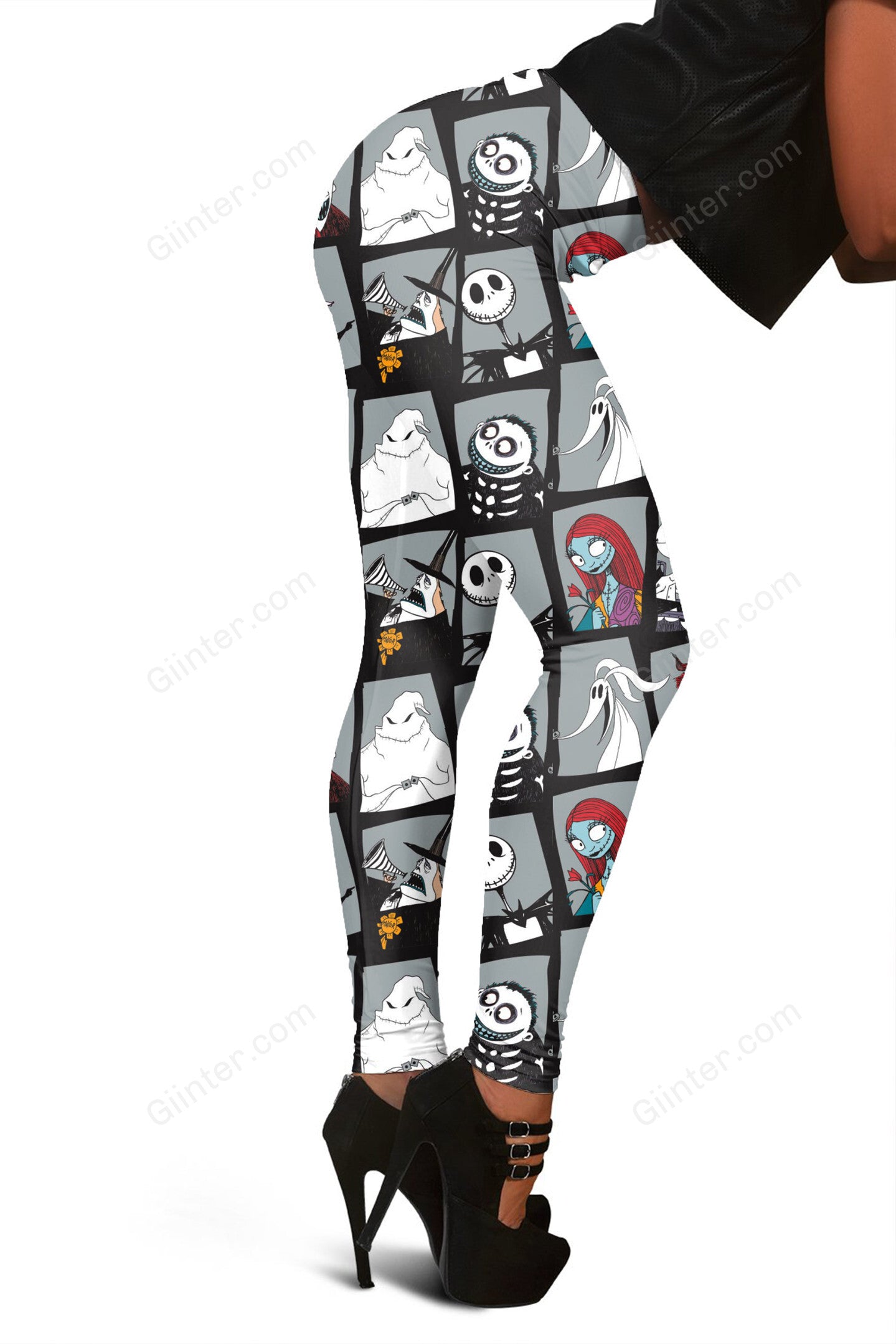 3D ALL OVER PRINTED LEGGINGS - The Nightmare Before Christmas