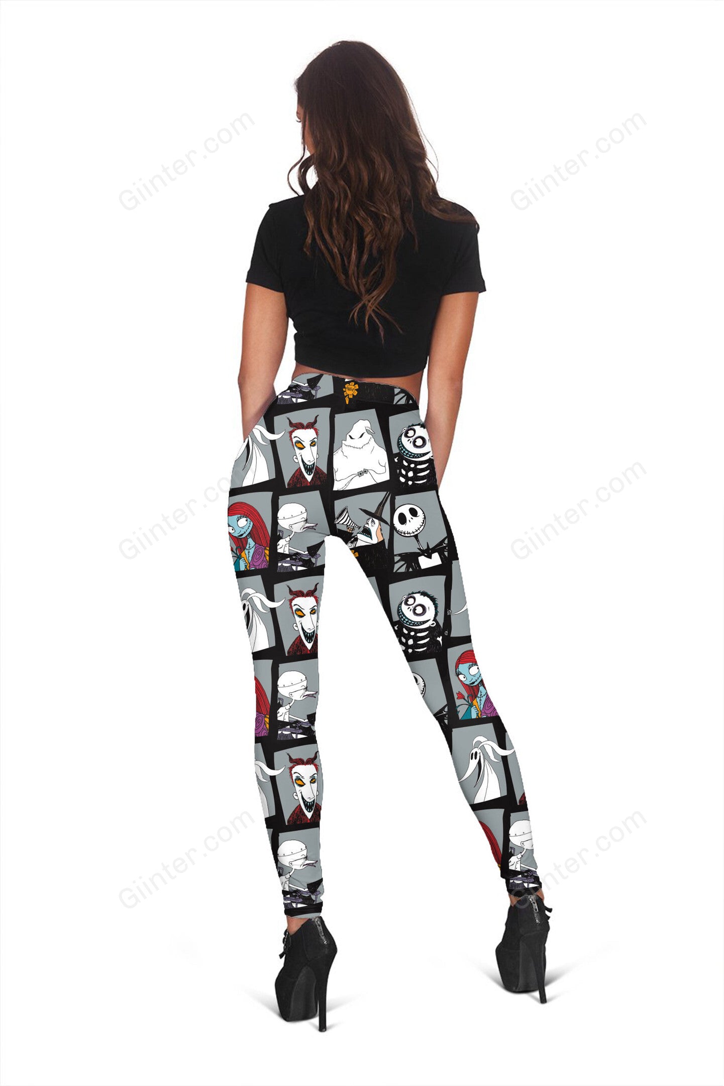 3D ALL OVER PRINTED LEGGINGS - The Nightmare Before Christmas