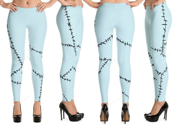 3D ALL OVER PRINTED LEGGINGS - The Nightmare Before Christmas 03