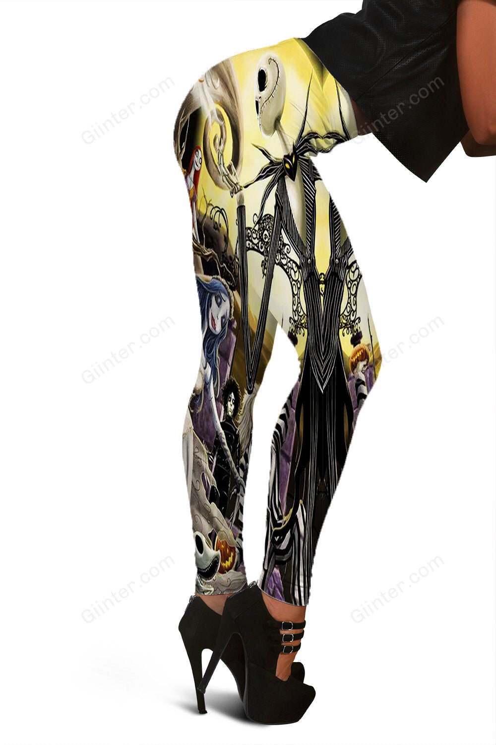 3D ALL OVER PRINTED LEGGINGS - The Nightmare Before Christmas 04