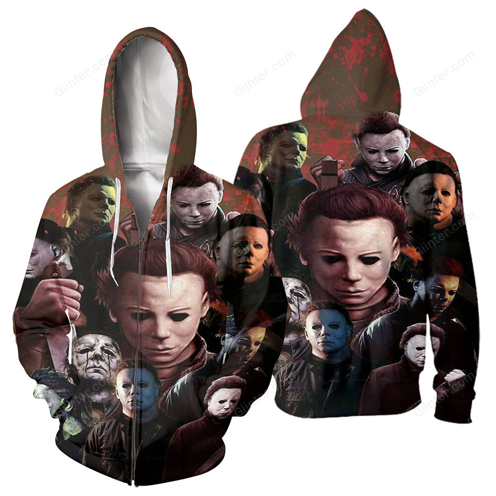 3D All Over Printed Michael Myers Halloween Clothes
