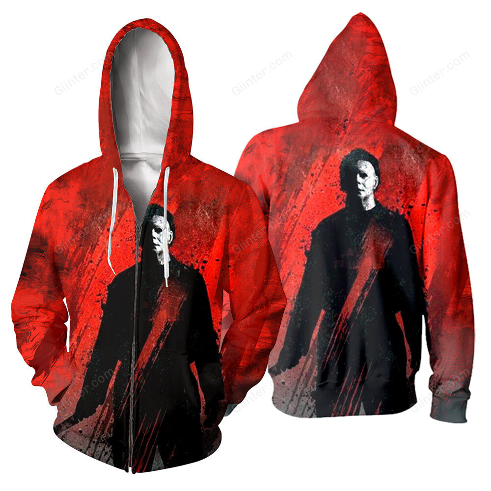 3D All Over Printed Michael Myers Halloween Clothes 08