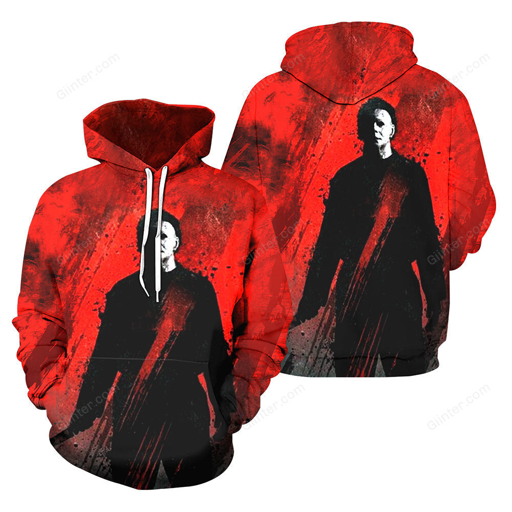 3D All Over Printed Michael Myers Halloween Clothes 08