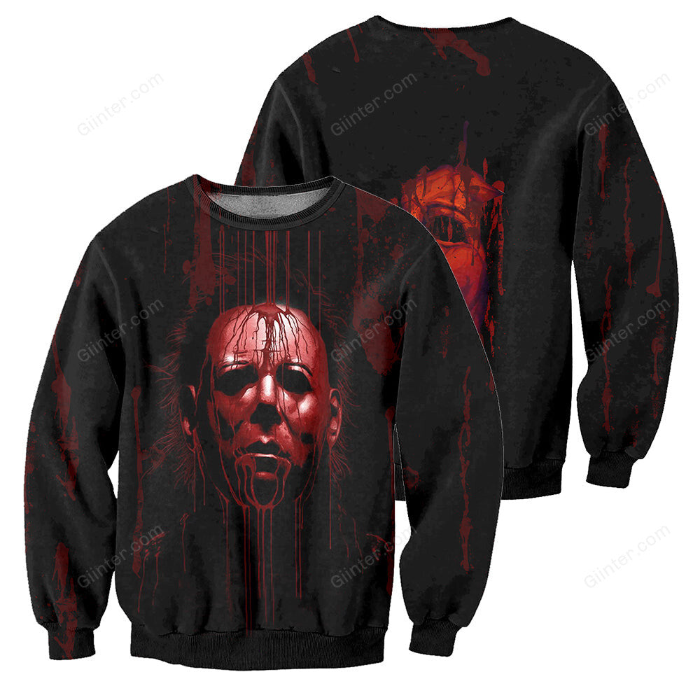 3D All Over Printed Michael Myers Halloween Clothes 15