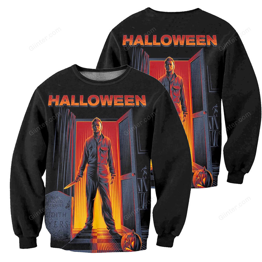 3D All Over Printed Michael Myers Halloween Clothes 47