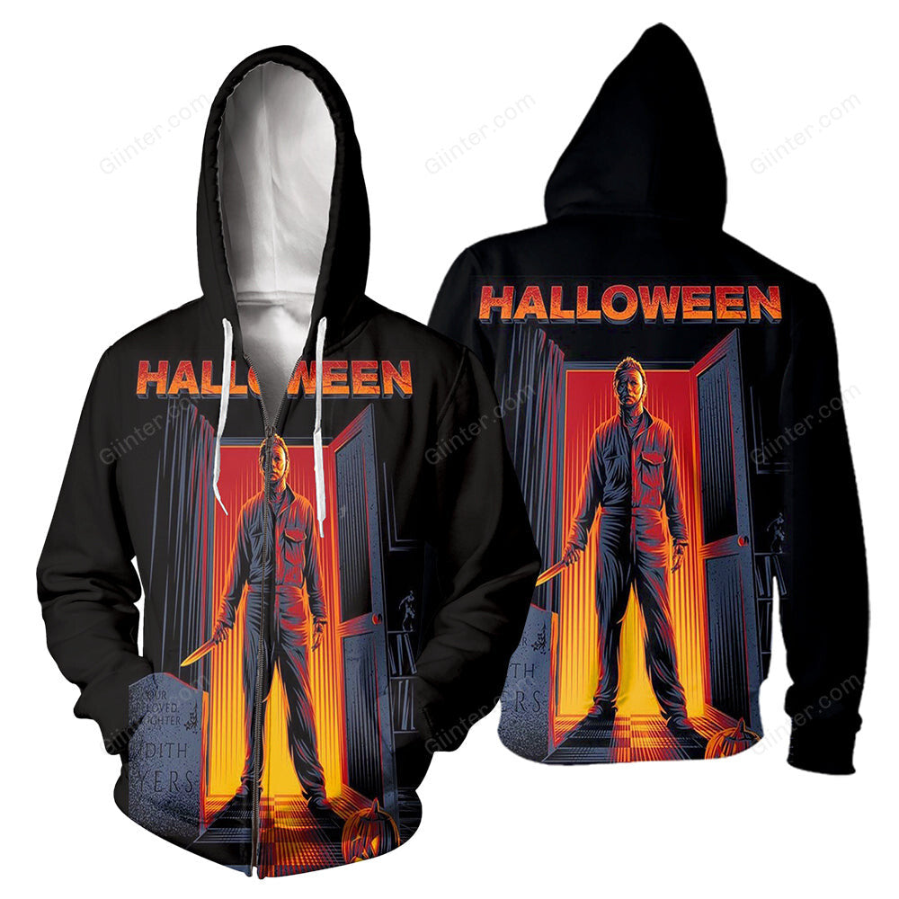3D All Over Printed Michael Myers Halloween Clothes 47