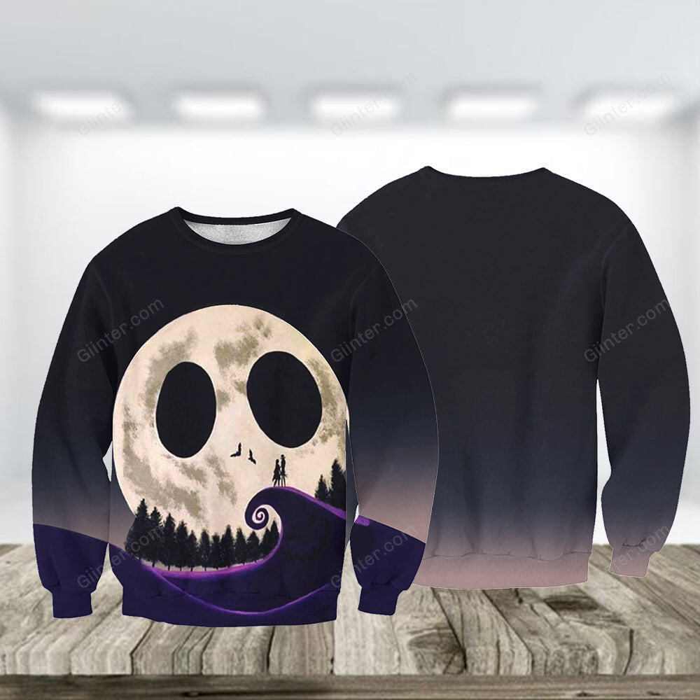 3D ALL OVER PRINTED NIGHTMARE BEFORE CHRISTMAS SWEATSHIRT 01