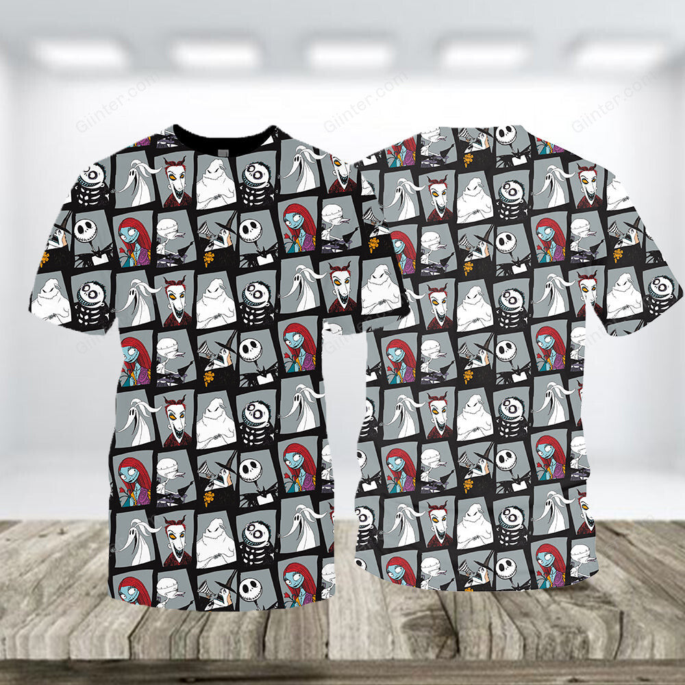 3D ALL OVER PRINTED NIGHTMARE BEFORE CHRISTMAS SWEATSHIRT 04