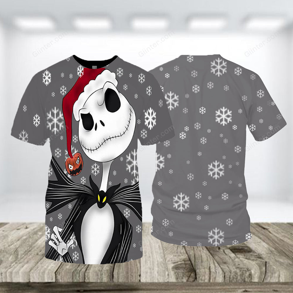 3D ALL OVER PRINTED NIGHTMARE BEFORE CHRISTMAS SWEATSHIRT 05
