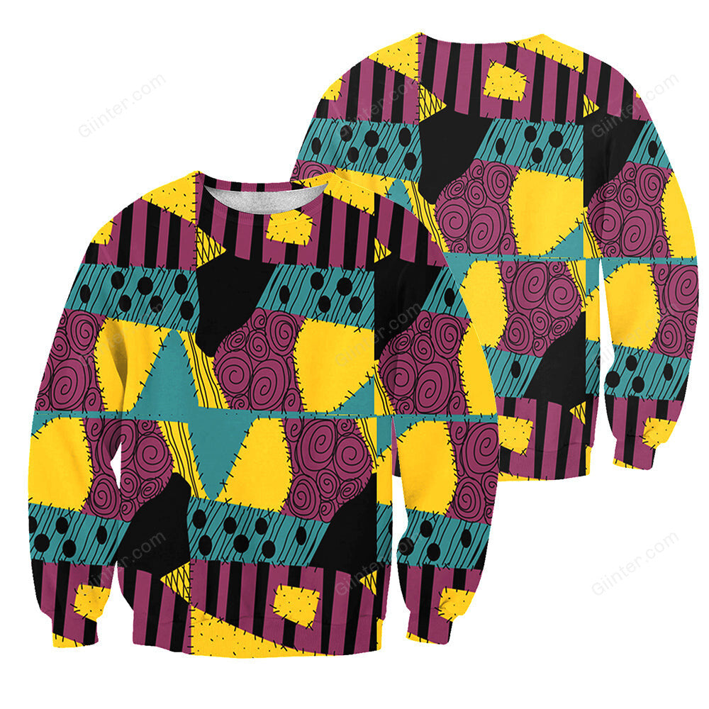 3D ALL OVER PRINTED NIGHTMARE BEFORE CHRISTMAS SWEATSHIRT 10