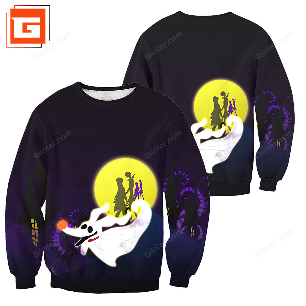3D ALL OVER PRINTED NIGHTMARE BEFORE CHRISTMAS SWEATSHIRT 15