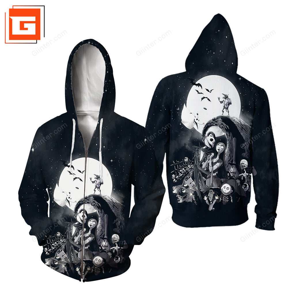 3D ALL OVER PRINTED NIGHTMARE BEFORE CHRISTMAS SWEATSHIRT 16