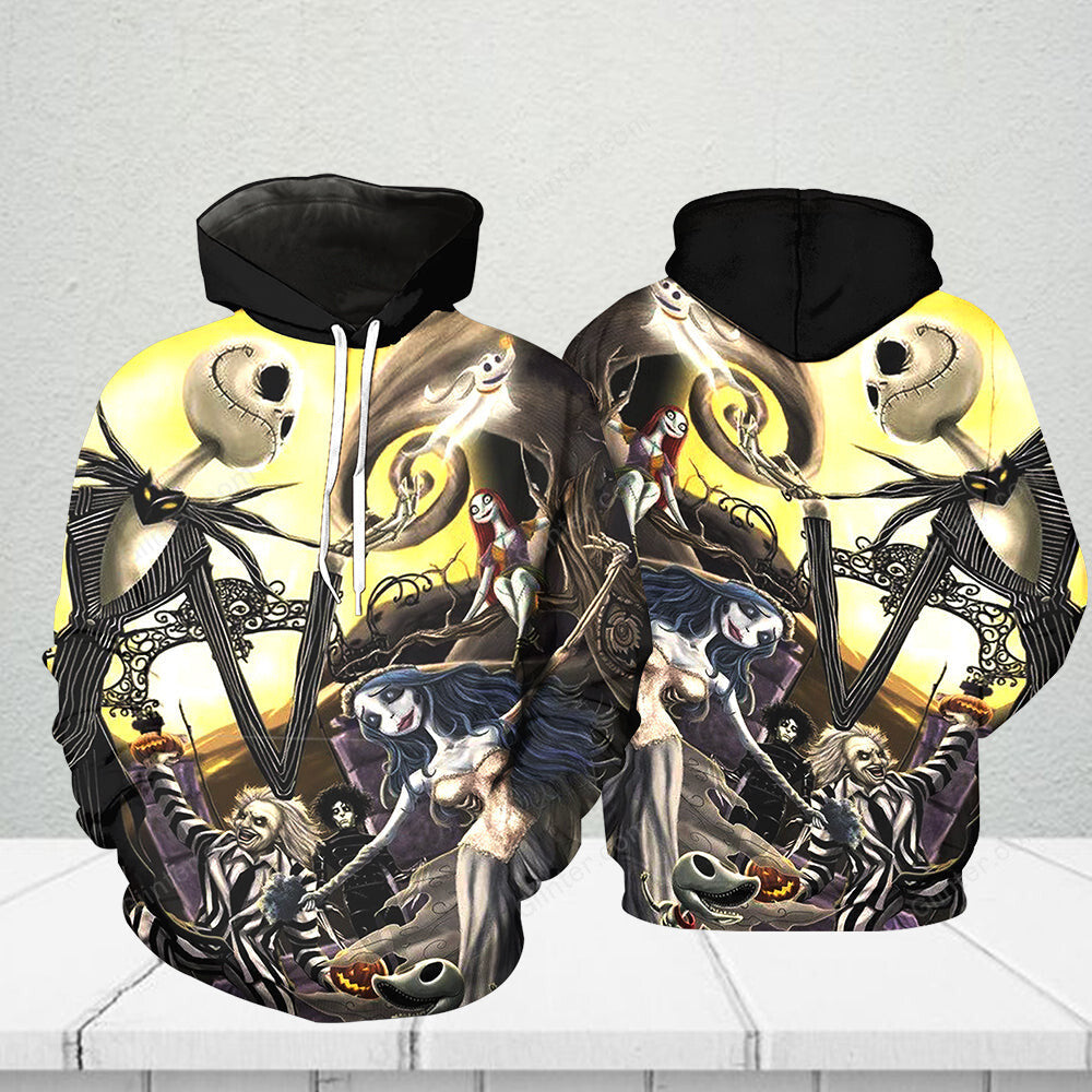 3D ALL OVER PRINTED NIGHTMARE BEFORE CHRISTMAS SWEATSHIRT 18