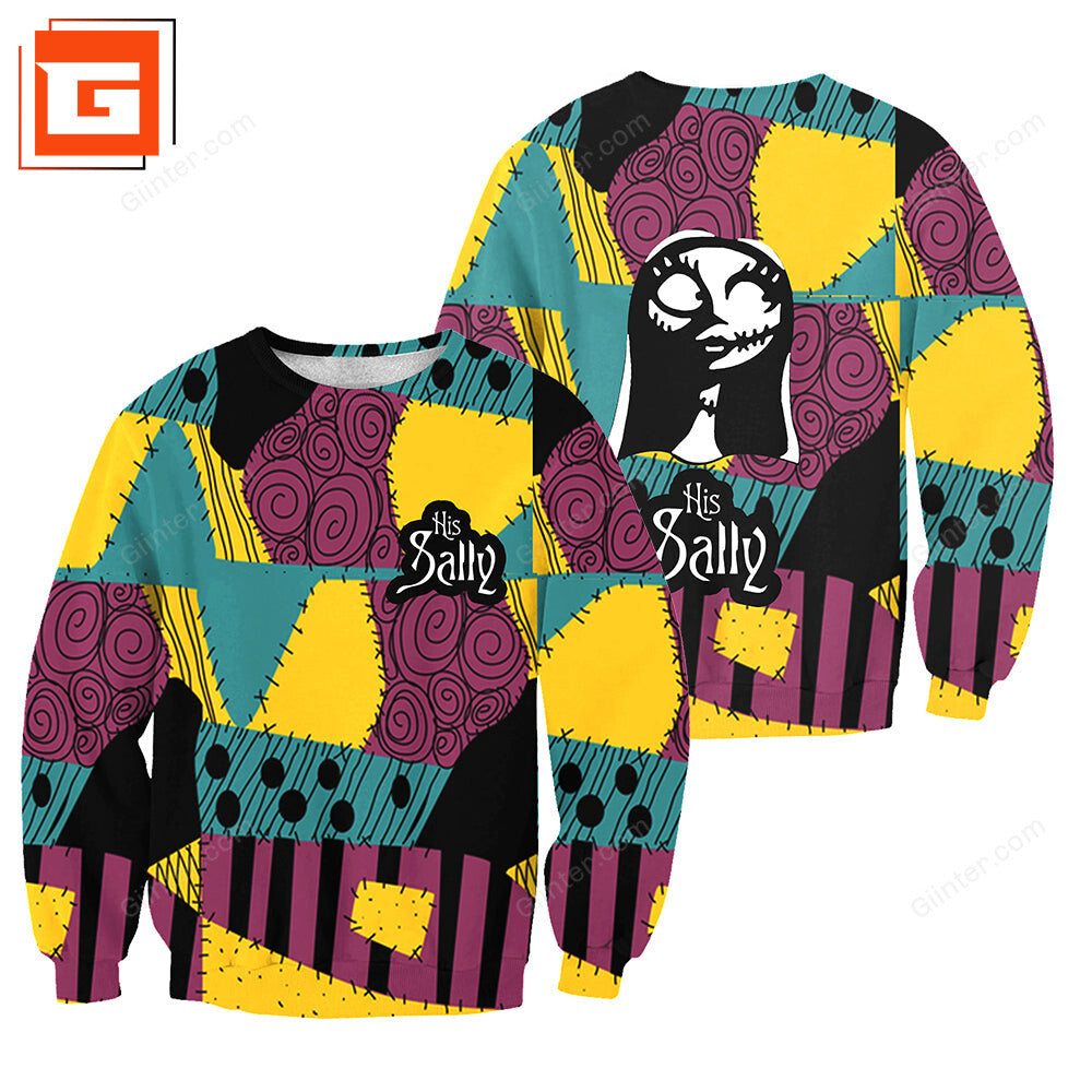 3D ALL OVER PRINTED NIGHTMARE BEFORE CHRISTMAS SWEATSHIRT 17