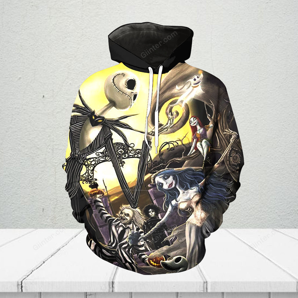 3D ALL OVER PRINTED NIGHTMARE BEFORE CHRISTMAS SWEATSHIRT 18