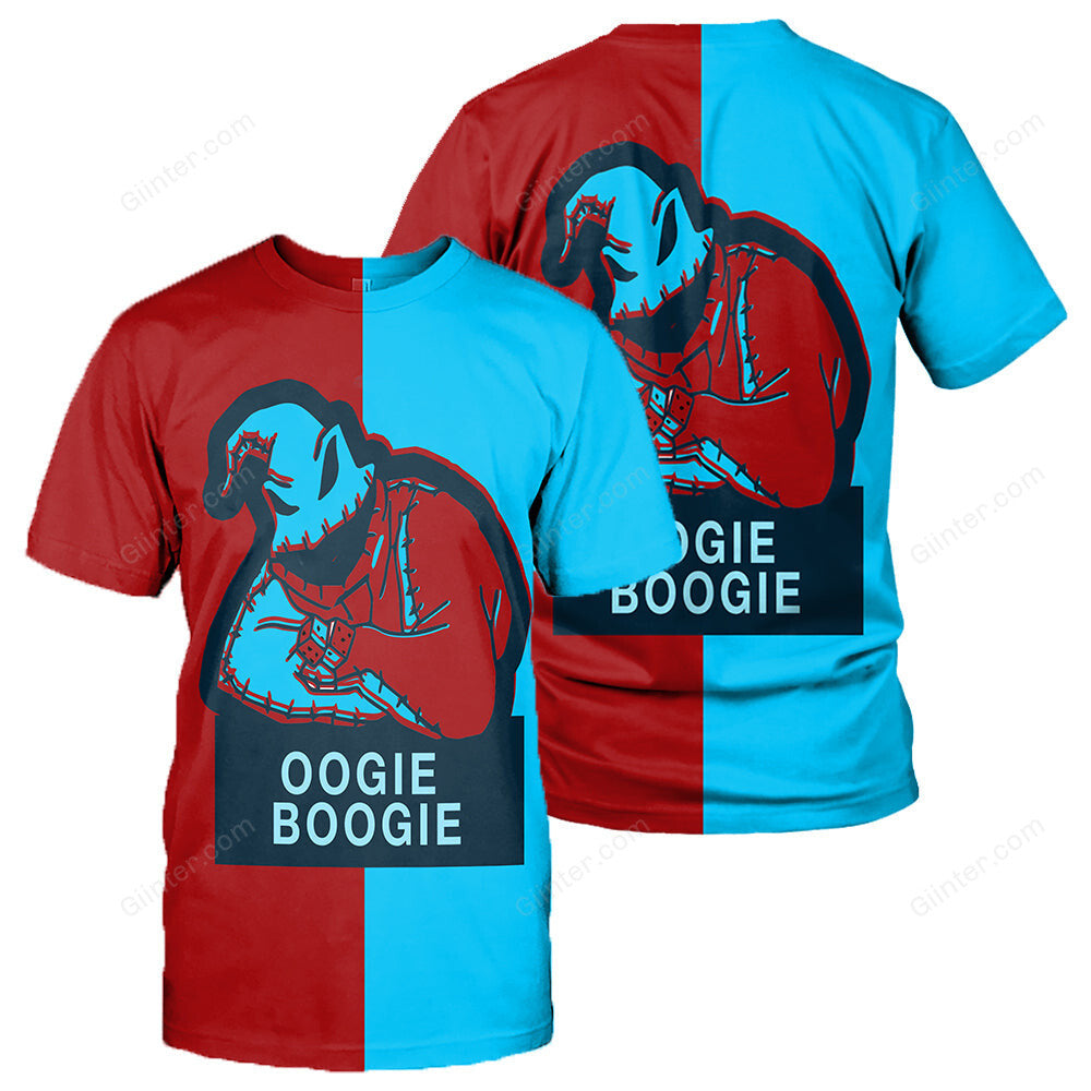 3D All Over Printed Oogie Boogie & Zero Dog Clothes