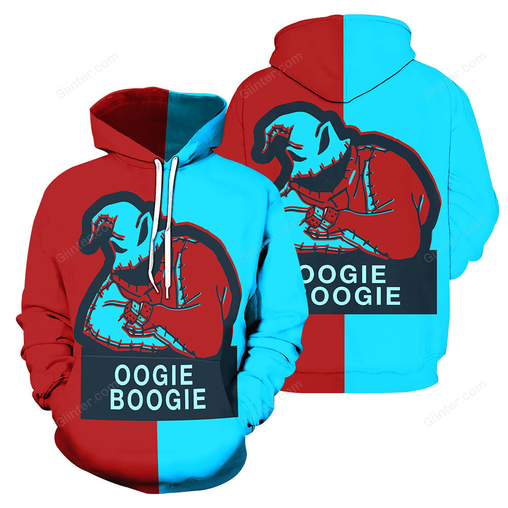 3D All Over Printed Oogie Boogie & Zero Dog Clothes