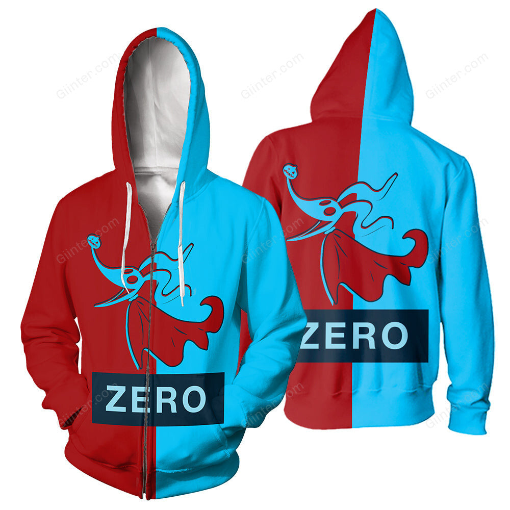 3D All Over Printed Oogie Boogie & Zero Dog Clothes